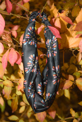 National Head Wrap Day Satin Knotted Head Band