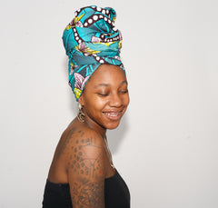 Renee Silk Lined Head Wrap