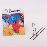 Bobby pins thick 4C natural hair