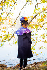 Womens wear fall winter coat black designer