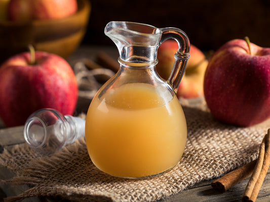 apple cider vinegar rinse