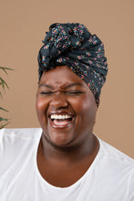Load image into Gallery viewer, National Head Wrap Day Silk Lined Head Wrap
