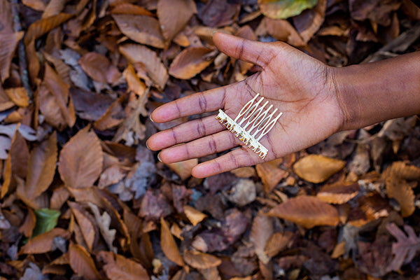 Animal Hair combs for natural hair
