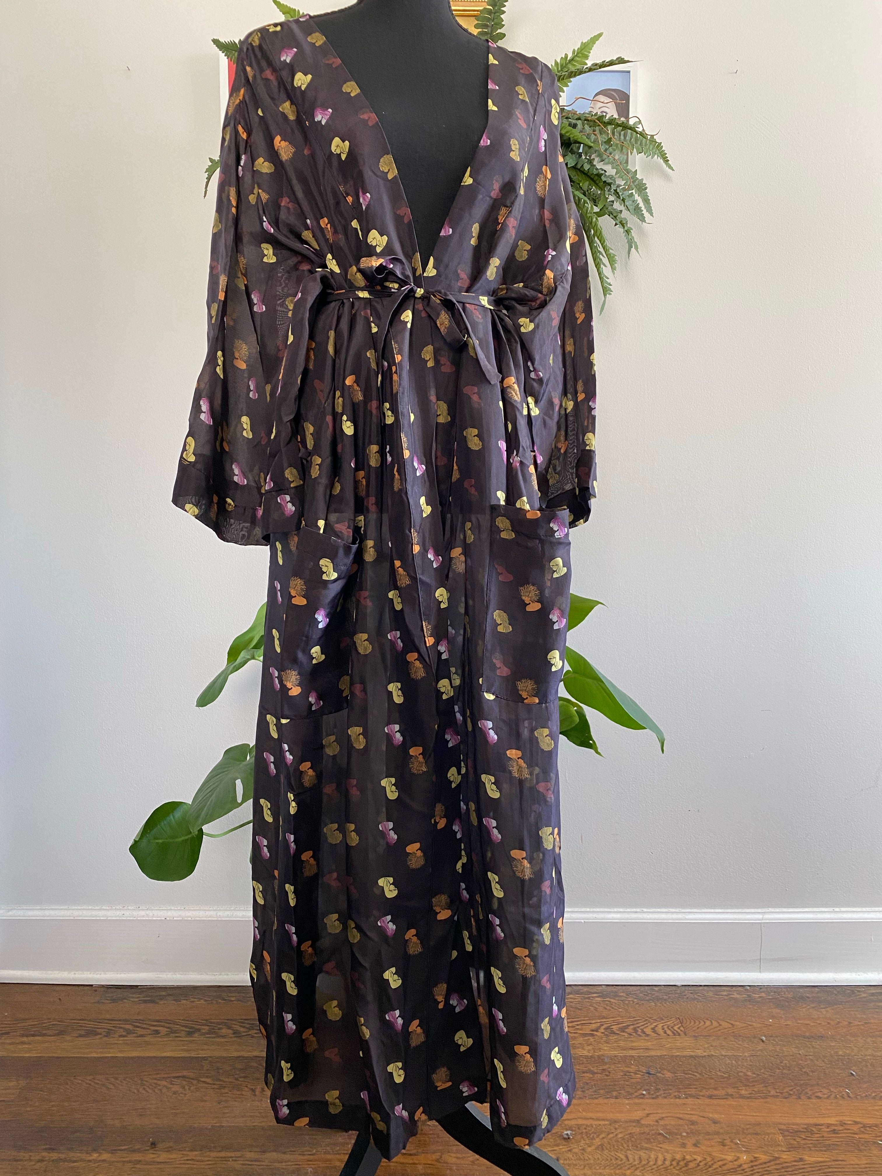 Monique’s Silk Robe
